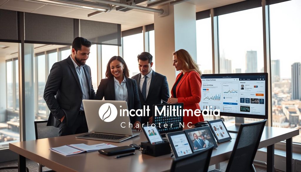 social media ad management services|A modern digital workspace showcasing "Final Cut Multimedia" at the forefront