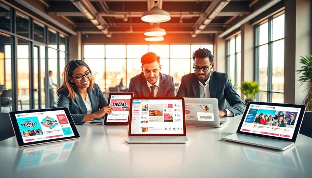 social media design services|A dynamic