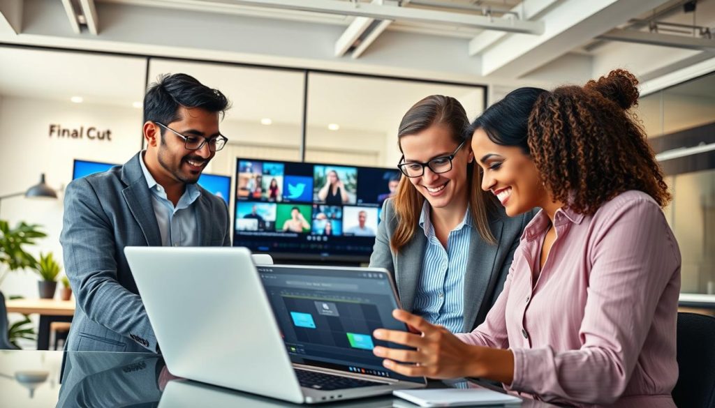 social video marketing services|A bustling local market scene in Charlotte